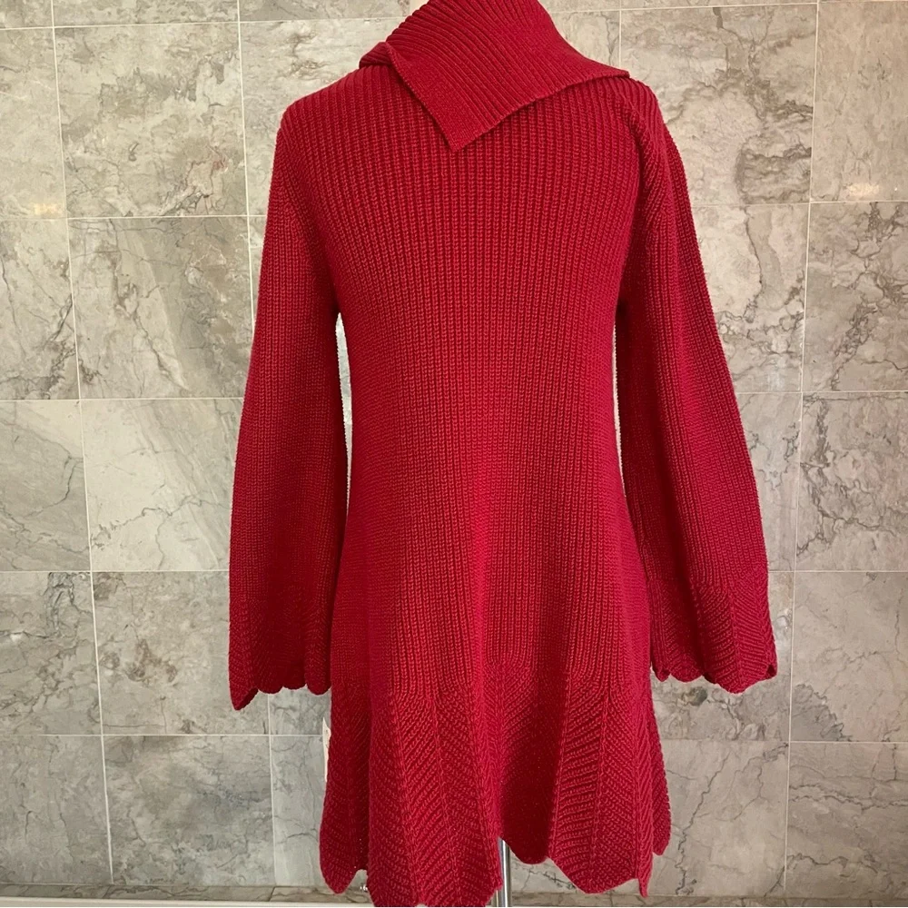 Style & Co Canyon Long Sleeve Envelope Neck Tunic Sweater - Picture 6 of 8